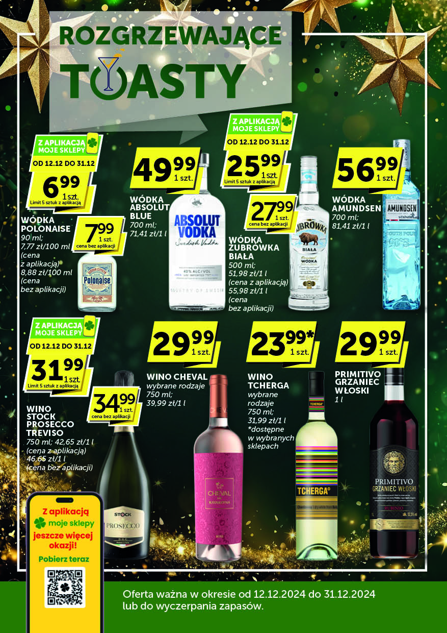 Oferta alkoholowa