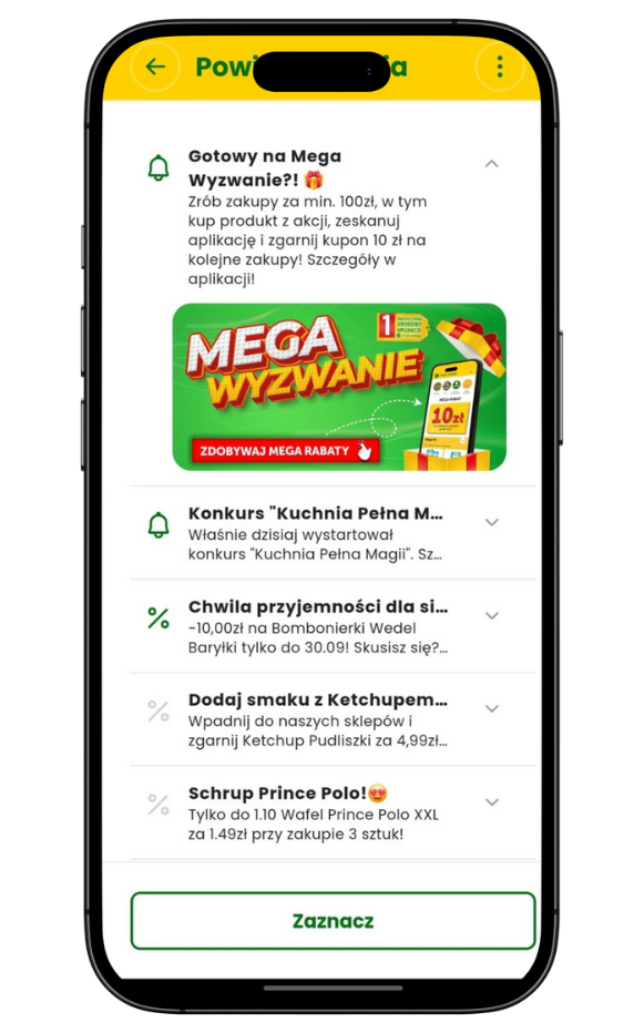 Aplikacja Moje Sklepy